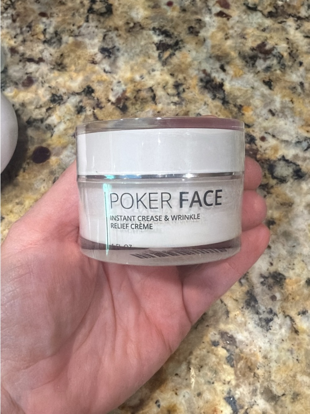 Poker Face Instant Crease & Wrinkle Relief Crème — White